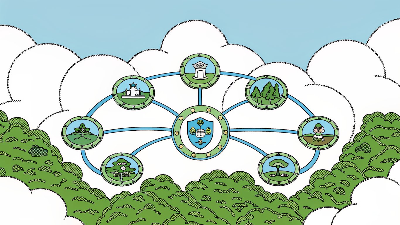Diagram illustrating American Express Membership Rewards points connecting to a network of airline and hotel transfer partners.